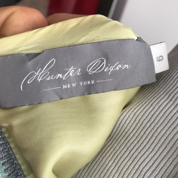 Hunter Dixon Silk Striped Dress - Picture 10 of 10